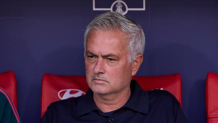 Coach Jose Mourinho (Real Madrid CF) looks on prior to the Coach Jose Mourinho (Real Madrid CF) looks on prior to the