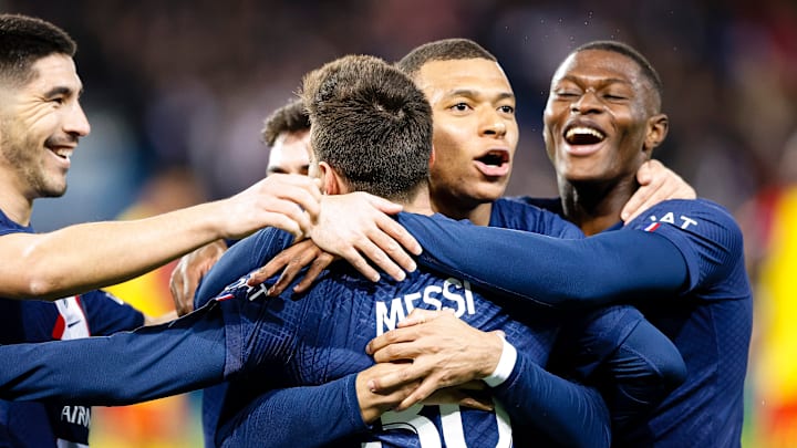 Kylian Mbappe, Lionel Messi, PSG