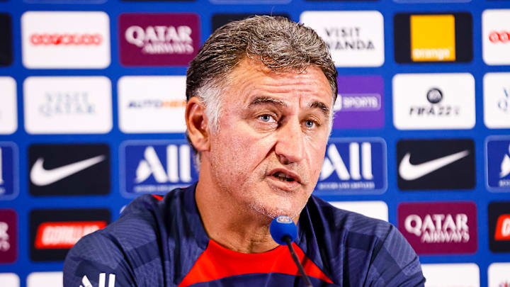 PSG's manager Christophe Galtier is a former manager and player of Lille PSG's manager Christophe Galtier is a former manager and player of Lille