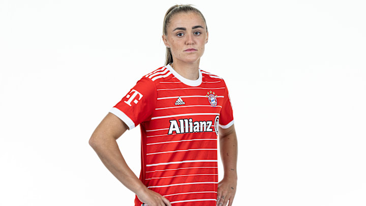 Stanway joined Bayern Munich from Manchester City during the 2022 transfer window Stanway joined Bayern Munich from Manchester City during the 2022 transfer window