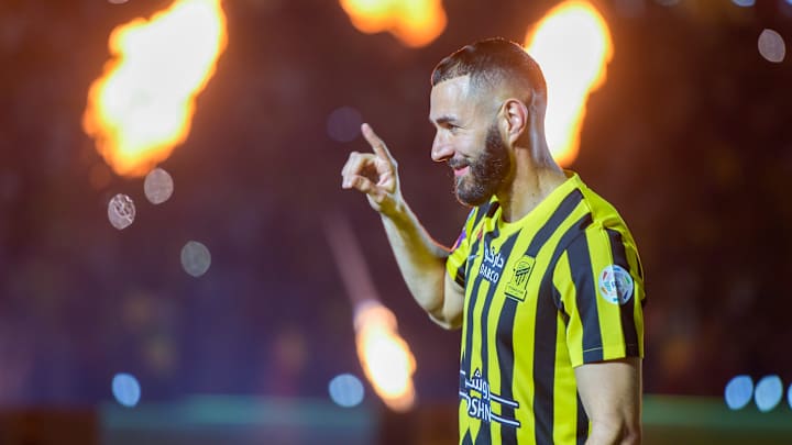 Karim Benzema a inscrit son deuxième but.