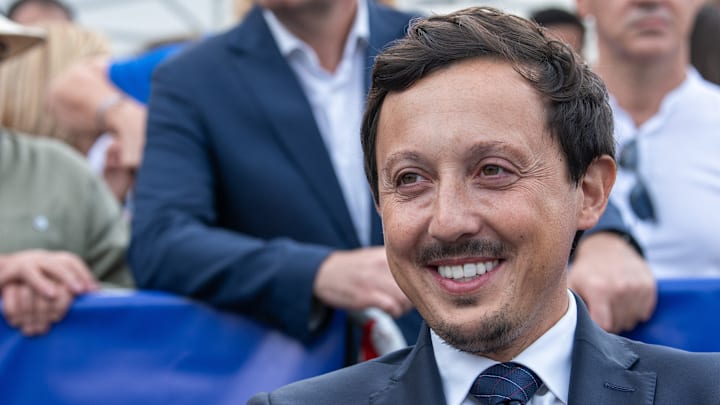 Pablo Longoria, président de l'Olympique de Marseille