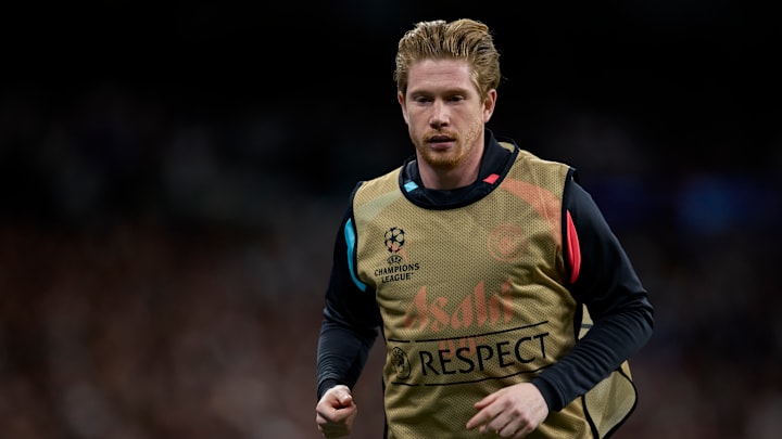 Kévin De Bruyne était titulaire dans l'esprit de Guardiola avant de tomber malade