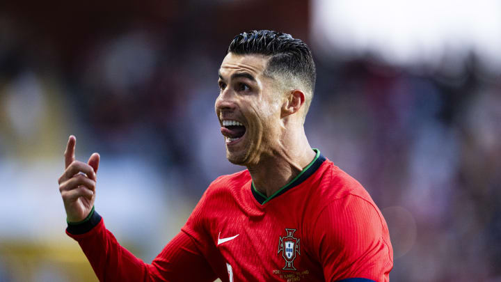 Cristiano Ronaldo en sélection.