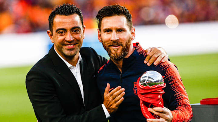 Xavi Hernandez, Leo Messi