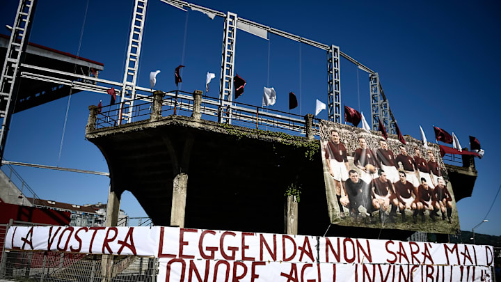 A picture of starting eleven of Grande Torino football team...