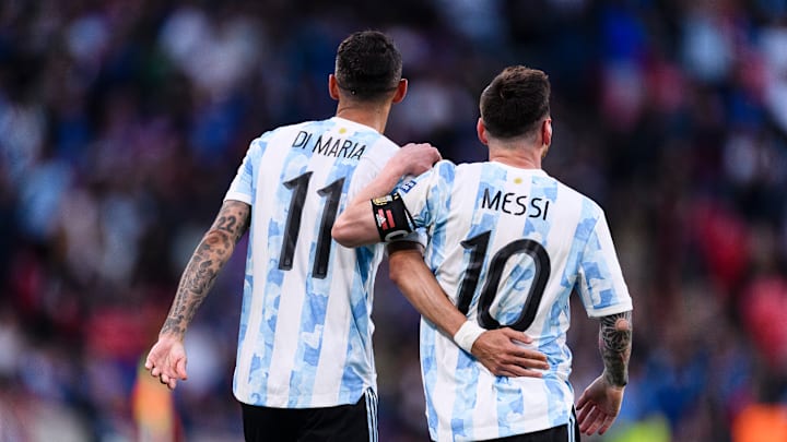 Di Maria VS Messi in PSG vs Juventus