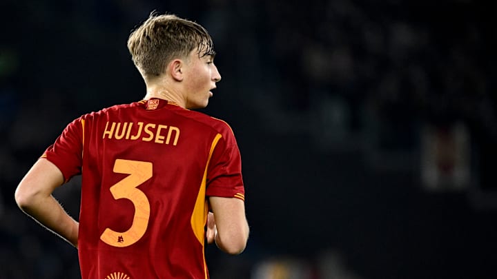 Dean Huijsen of AS Roma during the Serie A football match...