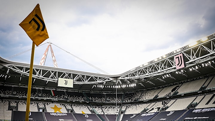General view shows Allianz Stadium prior to the Serie A... General view shows Allianz Stadium prior to the Serie A...