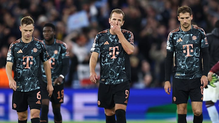 Bayern de Munique jogou mal contra o Aston Villa