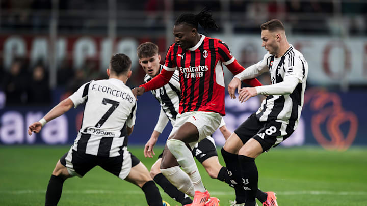 Juventus e Milan voltam a se enfrentar na temporada 2024/25