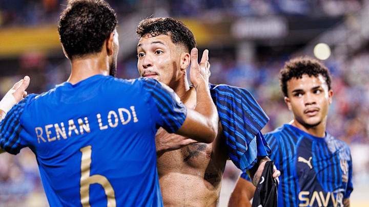 Marcos Leonardo foi o herói da classificação do Al-Hilal contra o Manchester City Marcos Leonardo foi o herói da classificação do Al-Hilal contra o Manchester City