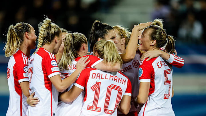 Jubel nach dem 1:0 von Magdalena Eriksson Jubel nach dem 1:0 von Magdalena Eriksson