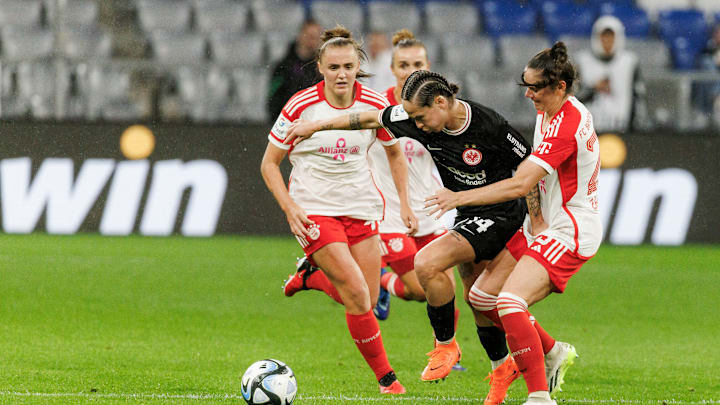 Im Topspiel trifft Bayern auf Frankfurt