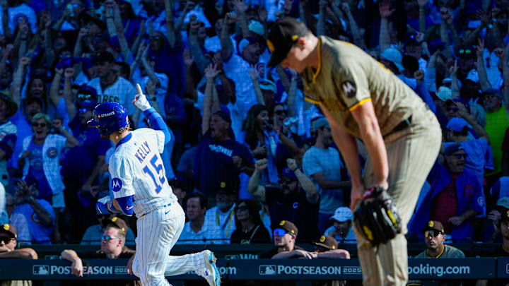 The San Diego Padres are one game away from an NL Wild Card Round loss to the Chicago Cubs