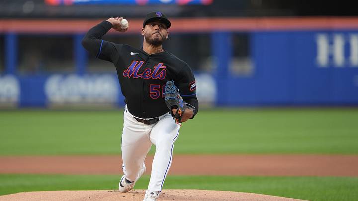 May 29, 2026; New York City, New York, USA; New York Mets pitcher Freddy Peralta (51) delivers a pitch against the Miami Marlins during the first inning at Citi Field. Mandatory Credit: Gregory Fisher-Imagn Images May 29, 2026; New York City, New York, USA; New York Mets pitcher Freddy Peralta (51) delivers a pitch against the Miami Marlins during the first inning at Citi Field. Mandatory Credit: Gregory Fisher-Imagn Images