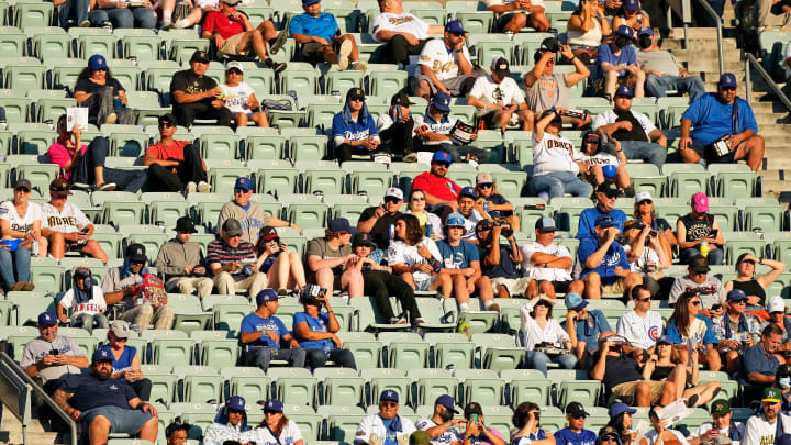 Fans at the 2022 MLB All-Star game.