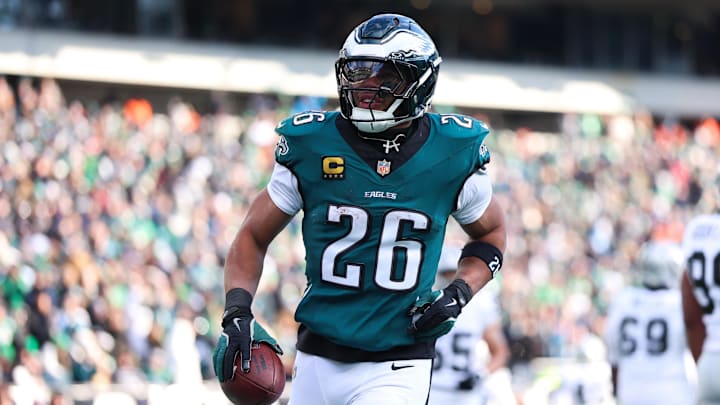 The Philadelphia Eagles and running back Saquon Barkley are looking to pull off an upset in Week 17. The Philadelphia Eagles and running back Saquon Barkley are looking to pull off an upset in Week 17.