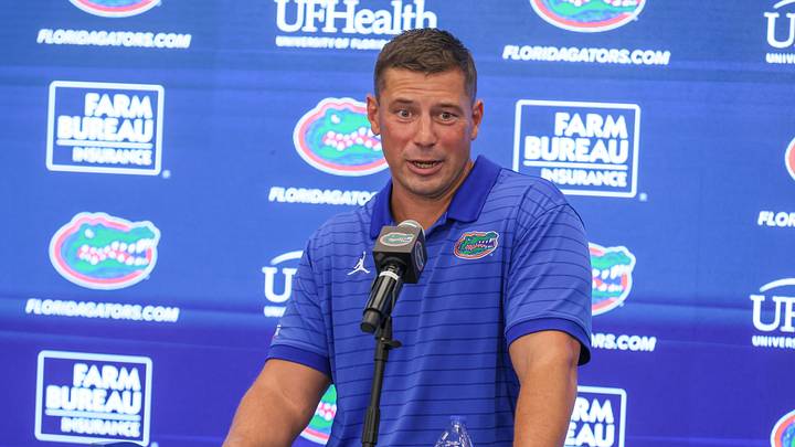Florida Head Coach Jon Sumrall. Florida Head Coach Jon Sumrall.