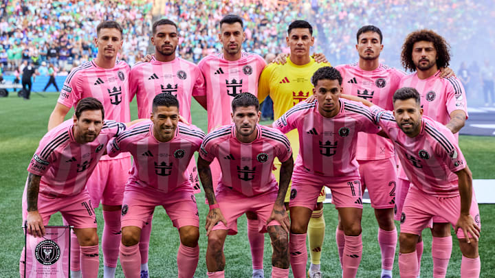 Inter Miami will be missing Luis Suárez due to suspension. 