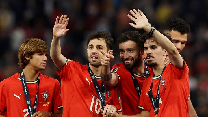 Sin Ronaldo, pero estarán Bernardo Silva, Bruno Fernandes y Vitinha ante México. Sin Ronaldo, pero estarán Bernardo Silva, Bruno Fernandes y Vitinha ante México.