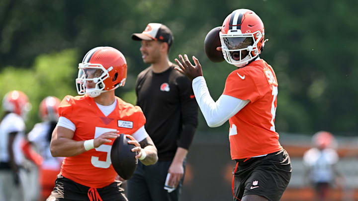 Shedeur Sanders & Dillon Gabriel: Cleveland Browns Mandatory Minicamp