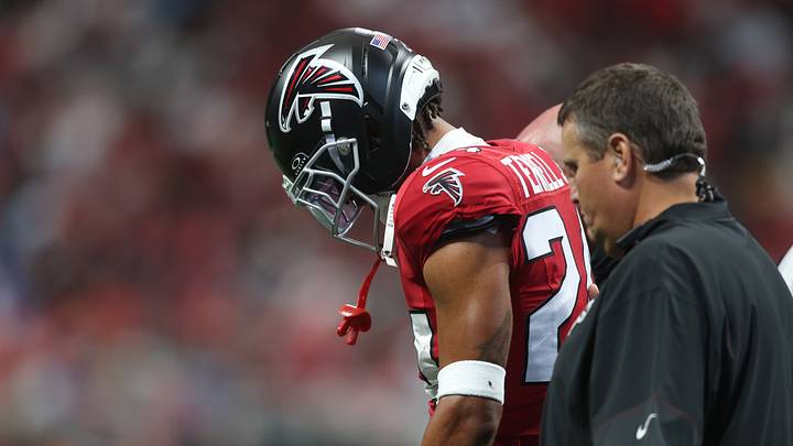 The Falcons saw their cornerback sit out practice The Falcons saw their cornerback sit out practice