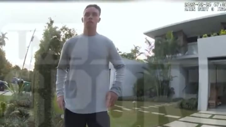 Miami quarterback Carson Beck and his girlfriend, Hurricanes hoops star Hanna Cavinder, speak with police about the thefts.