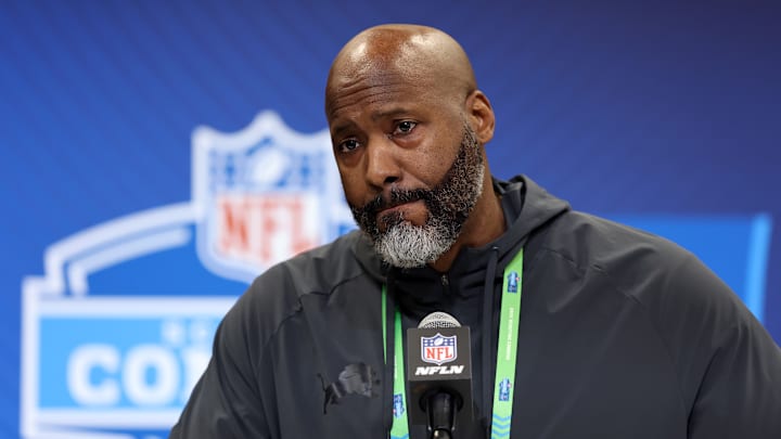 Brad Holmes at NFL Combine