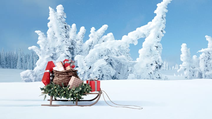 A white Christmas sounds perfect.