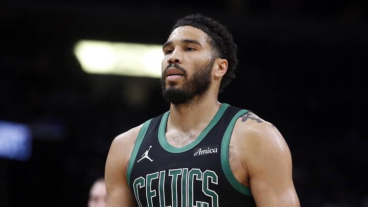 Mar 20, 2026; Memphis, Tennessee, USA; Boston Celtics forward Jayson Tatum (0) reacts during the third quarter against the Memphis Grizzlies at FedExForum. Mandatory Credit: Petre Thomas-Imagn Images Mar 20, 2026; Memphis, Tennessee, USA; Boston Celtics forward Jayson Tatum (0) reacts during the third quarter against the Memphis Grizzlies at FedExForum. Mandatory Credit: Petre Thomas-Imagn Images