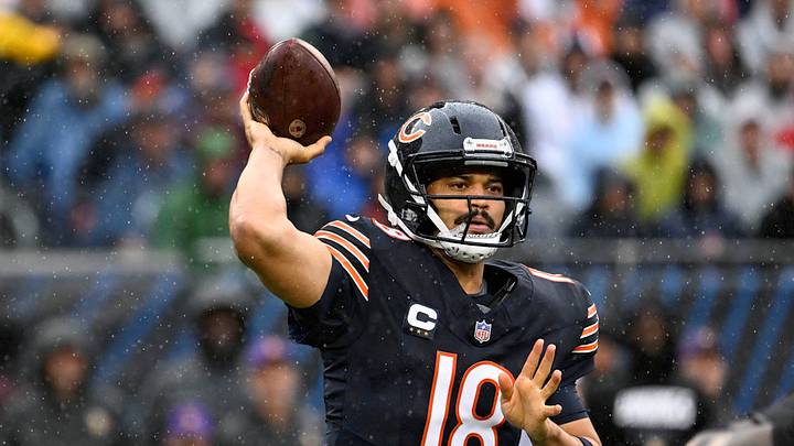 Chicago Bears quarterback Caleb Williams. Chicago Bears quarterback Caleb Williams.