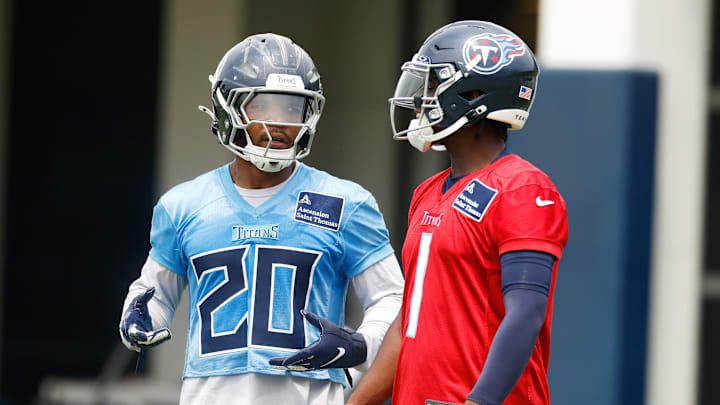 Cam Ward, Tony Pollard, Tennessee Titans