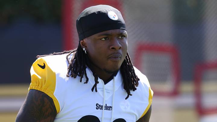 Pittsburgh Steelers running back Kaleb Johnson Pittsburgh Steelers running back Kaleb Johnson