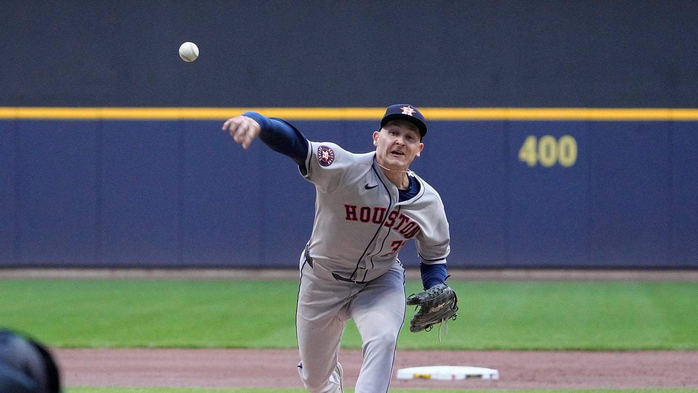 Hayden Wesneski looks like himself again for the Astros