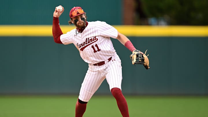 South Carolina baseball second baseman Parker Noland