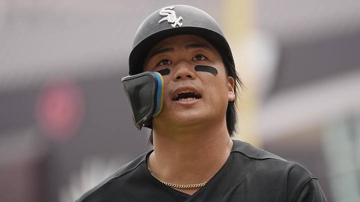 Jun 3, 2026; Minneapolis, Minnesota, USA; Chicago White Sox right fielder Rikuu Nishida (51) returns to the dugout after striking out to the Minnesota Twins in the second inning at Target Field. Mandatory Credit: Bruce Kluckhohn-Imagn Images Jun 3, 2026; Minneapolis, Minnesota, USA; Chicago White Sox right fielder Rikuu Nishida (51) returns to the dugout after striking out to the Minnesota Twins in the second inning at Target Field. Mandatory Credit: Bruce Kluckhohn-Imagn Images