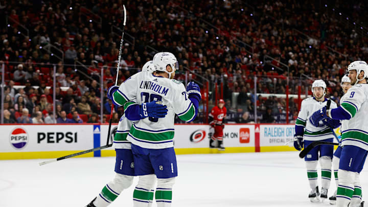 Vancouver Canucks v Carolina Hurricanes
