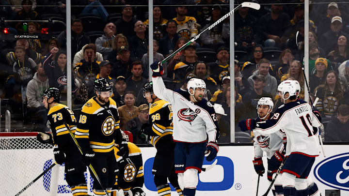 Columbus Blue Jackets v Boston Bruins