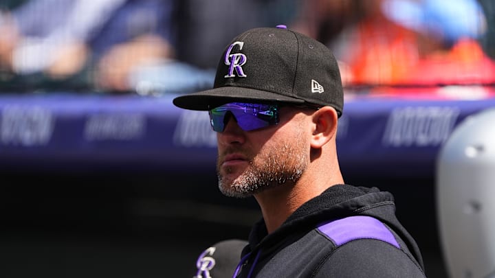Colorado Rockies manager Warren Schaeffer 