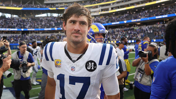 Daniel Jones of the Indianapolis Colts