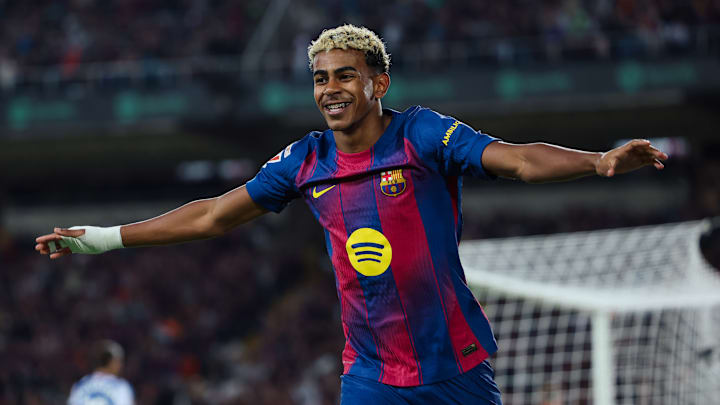 Lamine Yamal ainda não marcou na atual edição da Liga dos Campeões