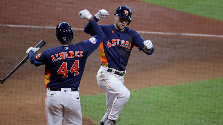 Yordan Alvarez, Alex Bregman, Houston Astros
