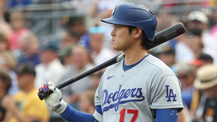 Jun 10, 2026; Pittsburgh, Pennsylvania, USA; Los Angeles Dodgers two-way player Shohei Ohtani (17) in the on-deck circle against the Pittsburgh Pirates during the first inning at PNC Park. Mandatory Credit: Charles LeClaire-Imagn Images Jun 10, 2026; Pittsburgh, Pennsylvania, USA; Los Angeles Dodgers two-way player Shohei Ohtani (17) in the on-deck circle against the Pittsburgh Pirates during the first inning at PNC Park. Mandatory Credit: Charles LeClaire-Imagn Images