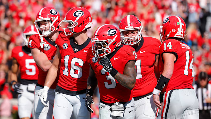 Nate Frazier, Gunner Stockton, London Humphreys, Georgia Bulldogs