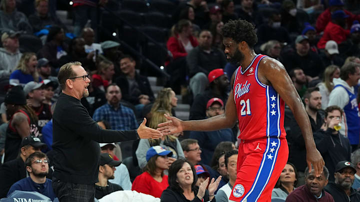 76ers, Joel Embiid, Nick Nurse