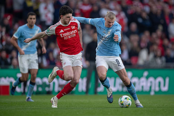 Declan Rice, Erling Haaland