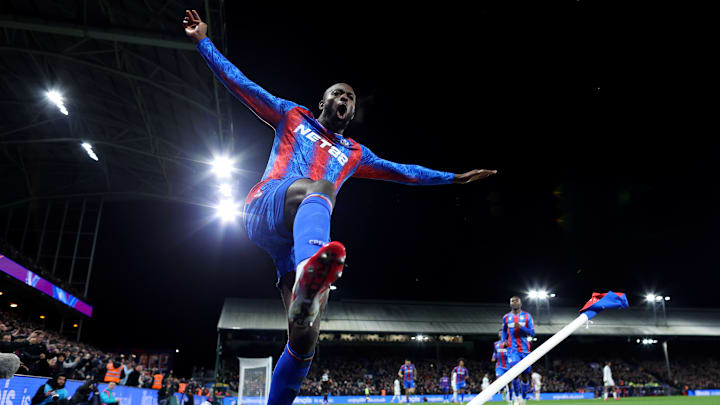 Jean-Philippe Mateta, buteur avec Crystal Palace contre Aston Villa