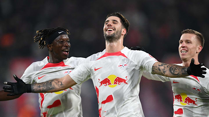 Dominik Szoboszlai & Amadou Haidara stehen im Fokus der Magpies Dominik Szoboszlai & Amadou Haidara stehen im Fokus der Magpies