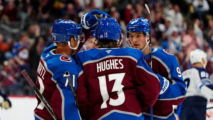 Colorado Avalanche left wing Jaden Schwartz, right winger T.J. Hughes and center Fedor Svechkov Credit: Ron Chenoy-Imagn Images Colorado Avalanche left wing Jaden Schwartz, right winger T.J. Hughes and center Fedor Svechkov Credit: Ron Chenoy-Imagn Images